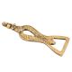 Brass Bottle Opener With Tribal Goddess On Top