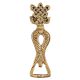Brass Bottle Opener With Geometric Design