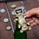 Brass Teddy Bear Bottle Opener