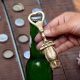 Golden Brass Owl Bottle Opener Handcrafted Retro Barware