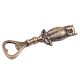 Golden Brass Owl Bottle Opener Handcrafted Retro Barware