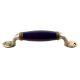 Navy Blue Small Ceramic Antique Door Handles