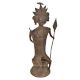 Brass Tribal Warrior Figurine Home Decor Statue