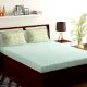 Bombay Dyeing Blue And Green Abstract 120 TC Cotton Double 1 Bedsheet With 2 Pillow Covers