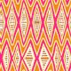 Bombay Dyeing  Pink And Orange Abstract 120 TC Cotton Double 1 Bedsheet With 2 Pillow Covers