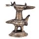 Handcrafted Brass Oil Lamp Dhokra Peacock Oil Lamp