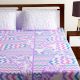 Bombay Dyeing Lavender Abstract 180 TC Cotton Double 1 Bedsheet With 2 Pillow Covers