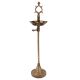 Brass Oil Lamp With Detachable Screw Ceremonial Lamp