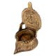 Brass Ornate Gajalaxmi Oil Lamp Diya Oil Lamp Deep