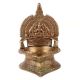 Traditional Brass Small Gajlaxmi Pooja Lamp