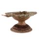 Brass Oil Lamp Tribal Culture Indian Handmade Showpiece