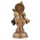 Brass Standing Ganesha Statue Playing The Veena