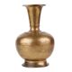 Hand Crafted Brass Flower Pot Sleek and Long Mughal Pattern Brass Pot