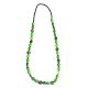 Handmade Green Color Glass Bead Jewellery Set