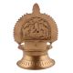 Indian Handmade Unique Ashtadhatu Oil Lamp Goddess Laxmi Diya