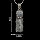 92.5  Sterling Silver Locket Pendant For Men And Women