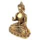 Brass Meditating Blessing Buddha Statue