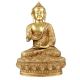 Brass Buddha Life Story Hand Carved on Shawl