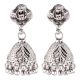 92.5 Sterling Silver Earrings Party wear Daily Wear Intricate Jhumkis