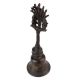 Brass Puja Bell With Two Garuda Figurine God Handle