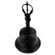 Brass Buddhist Bell Engraved With Dorje