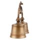 Brass Twin Bell Nandi Lingum Cobra Ritual Bell