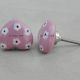 Pink Tiny Flower Knob