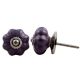 Purple Medium Knob