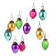 Set of 25 Handmade Colorful Mini Christmas Ornaments In Assorted Styles