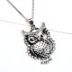 Owl 92.5 Sterling Silver Pendant For Every Day Wear