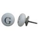 G Alphabet Ceramic Dresser Knob