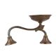 Brass Oil Lamp  Diya With Long Stand  Twin Base