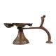 Brass Oil Lamp  Diya Six Cavity Cobra Head Diya Stand