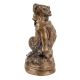 Brass Cherub Prince Statue with  Glass In Hand Italian Renaissance Statue