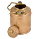 Brass Milk Pot Cylindrical Shape Decorative Handle