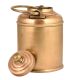 Brass Milk Pot Rings Engraved  On Lid And Knob Finial