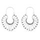 92.5 Sterling Silver Bali Earrings Filigree in Necklace Design