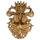 Brass Wall Hanging  Religious Mahakal Fierce Monster Face