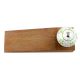 Lime Floral Crackle Ceramic Wooden Door Stopper