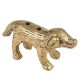 Handmade Incense Holder Brass Standing Dog Statue