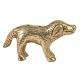Handmade Incense Holder Brass Standing Dog Statue