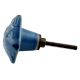 Blue Cute Fish Shape Ceramic Decor pull knobs
