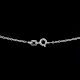 92.5 Sterling silver Chain with Three Round Silver Pendants