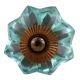 Light Mint Green Melon Glass Cabinet Knobs