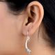Contemporary 92.5 Sterling Silver Earrings For girls