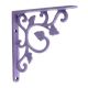 Purple Small Shelves Brackets