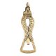Brass Sitting Buddha Bottle Opener With Engraved Design
