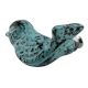 Antique Sea Green Small Bird Iron Cabinet Knob