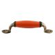 Orange Small Ceramic Antique Door Handles