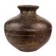 Brass Water Pot Round Bulging Body For Worship